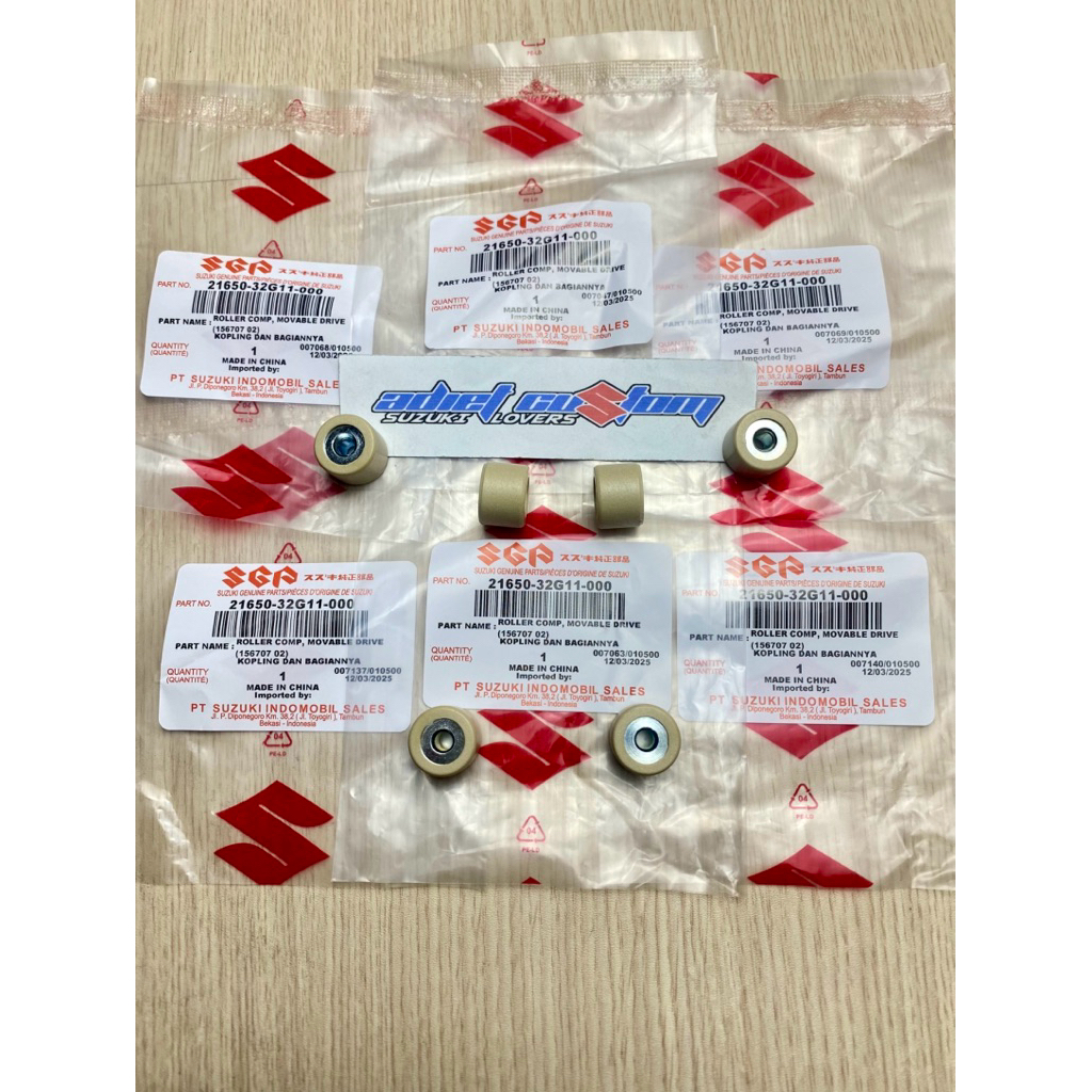 ลูกกลิ้งลูกกลิ้ง 14 แกรม Suzuki Address / Nex II / Nex II Cross Original SGP – 21650-32G11-000