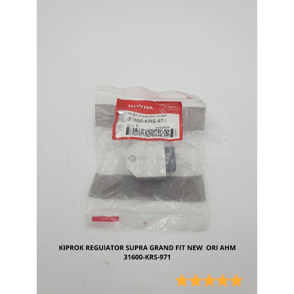 KIPROK REGUlATOR SUPRA GRAND FIT ใหม่ ORI AHM 31600-KRS-971