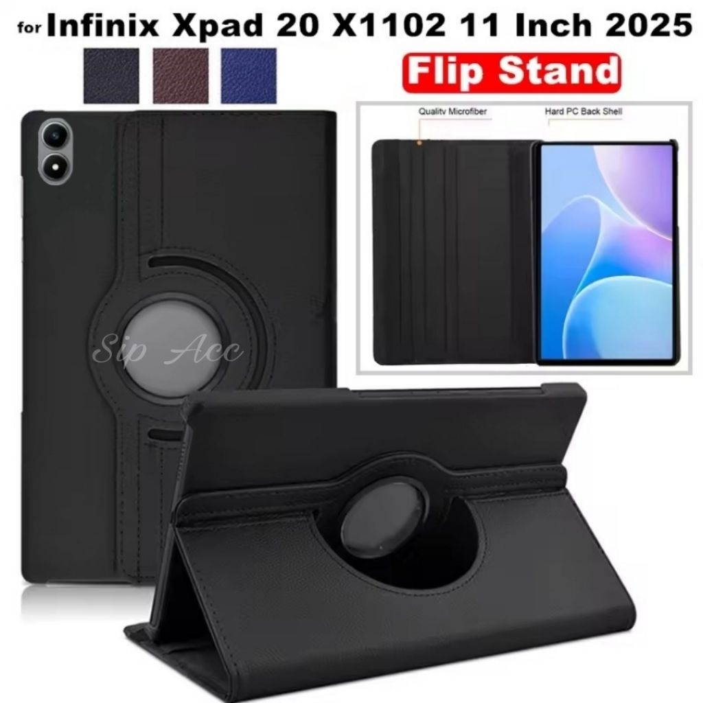 Infinix Xpad 20 | เคส Infinix Xpad 20 | อินฟินิกซ์แพด 20 | 11นิ้ว2025แท็บเล็ตกรณีพลิกปกโรตารีปลอกยืน