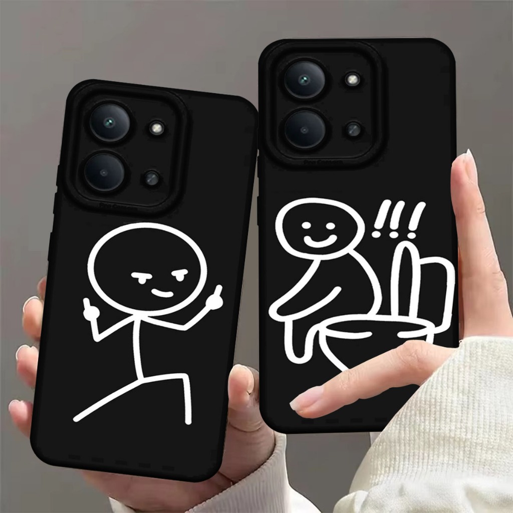 HP Softcase Redmi 15c 4G 2025 Poco C85 4G 2025 - เคสโทรศัพท์ - Stikm4n - เคสกันกระแทก - Phone Softca