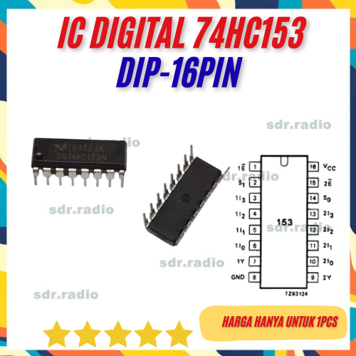 4HC153 IC 74 HC 153 7413DIP 74hc153 16PIN dip 16pin