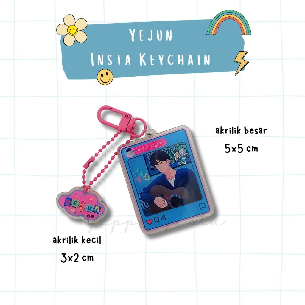 พวงกุญแจ Plave อะคริลิค | พวงกุญแจ Plave Yejun | พวงกุญแจ Kpop แบบกําหนดเอง