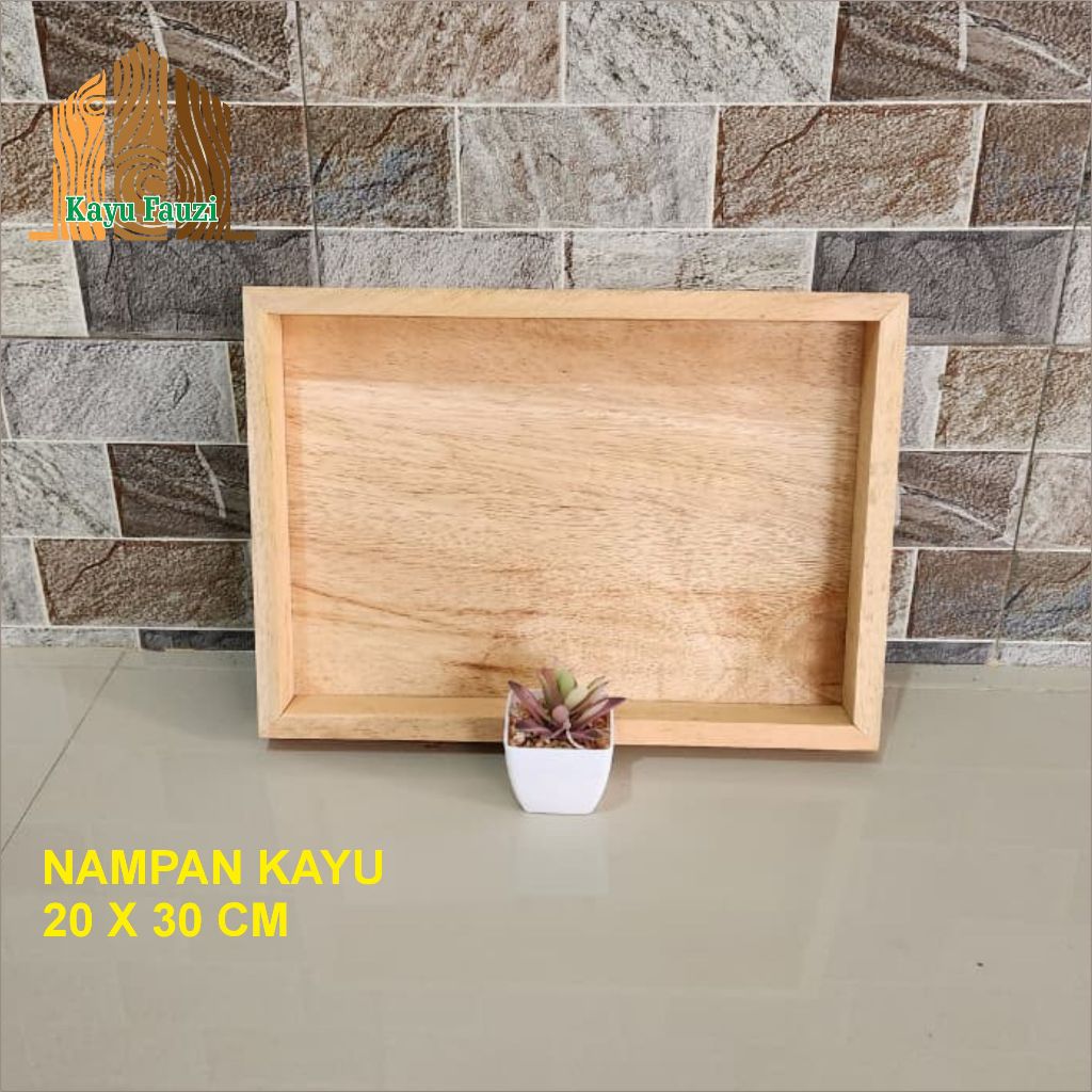 WOODEN TRAY 20 X 30 CM / MULTIPURPOSE TRAY / GIFT TRAY / WOODEN TRAY