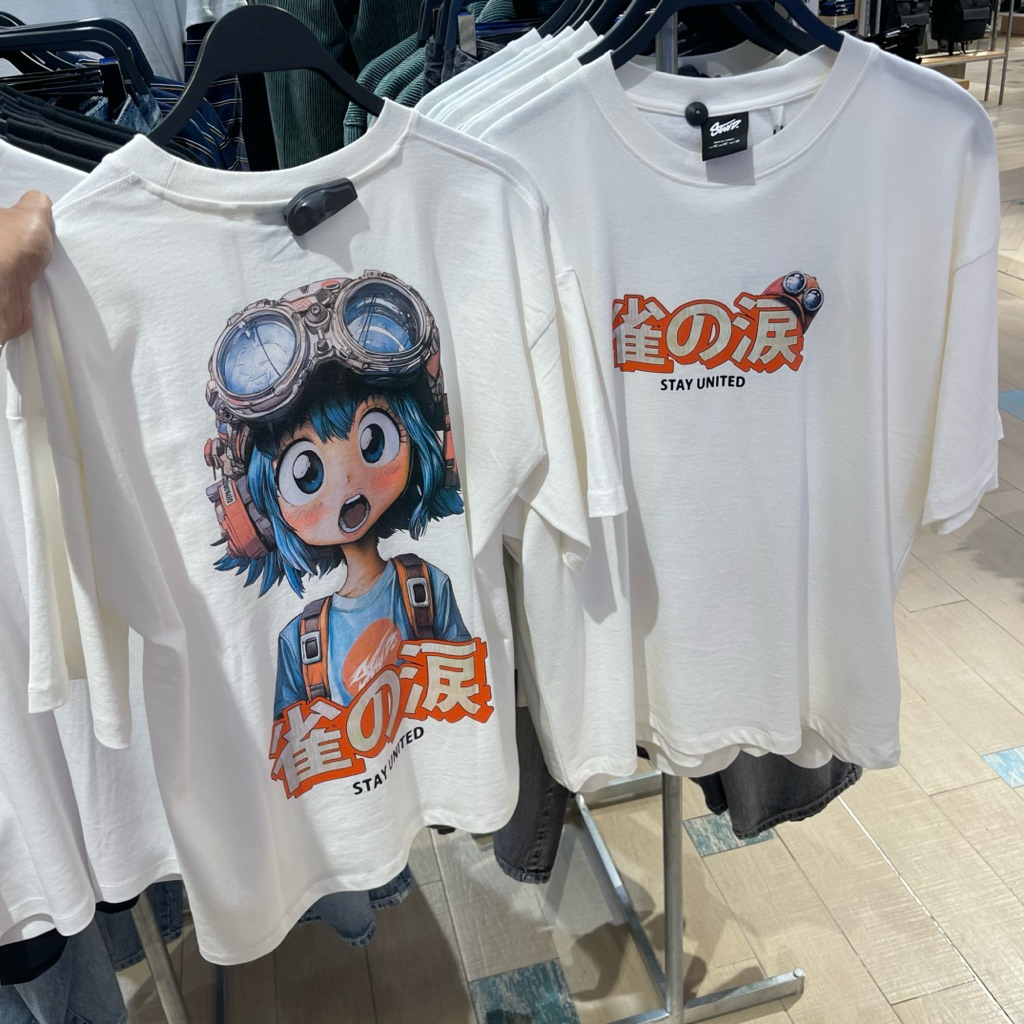 Stwd PULL&BEAR MENS T-shirt Jastip (บริการร้านค้าส่วนตัว)