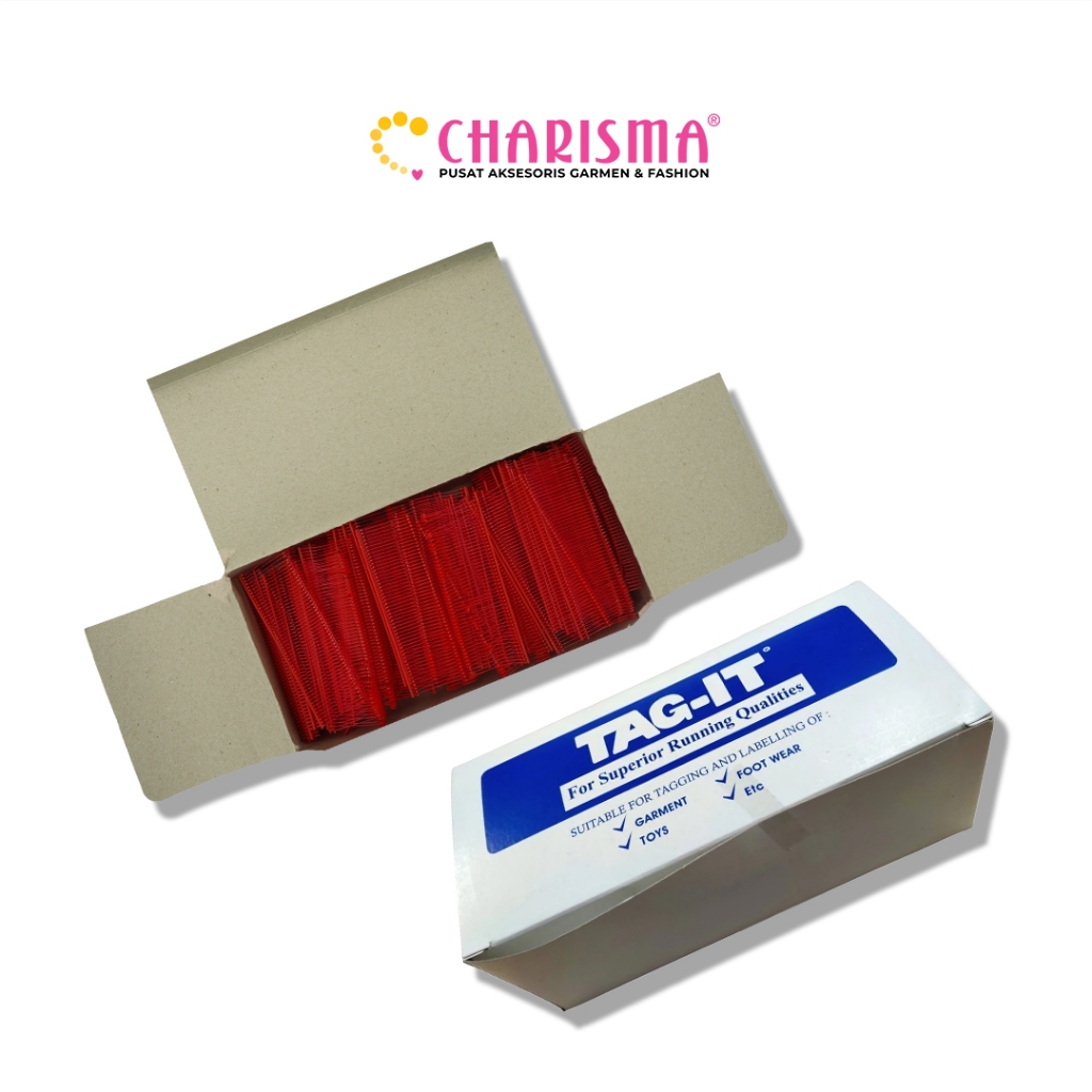 GANTUNGAN Charisma TAG IT Clothing Label Hanger Seal - TAG PIN Clothing Label Accessories 35mm