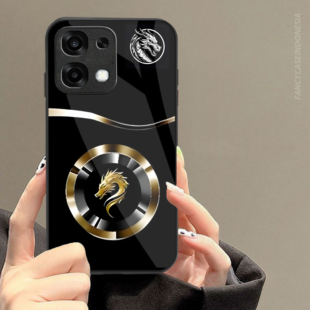 เคส Softcase Glossy Glass ใหม่ล่าสุด Oppo A6 Pro 2025 [SG13] เคส Oppo A6 Pro - เคสโทรศัพท์ Oppo A6 P