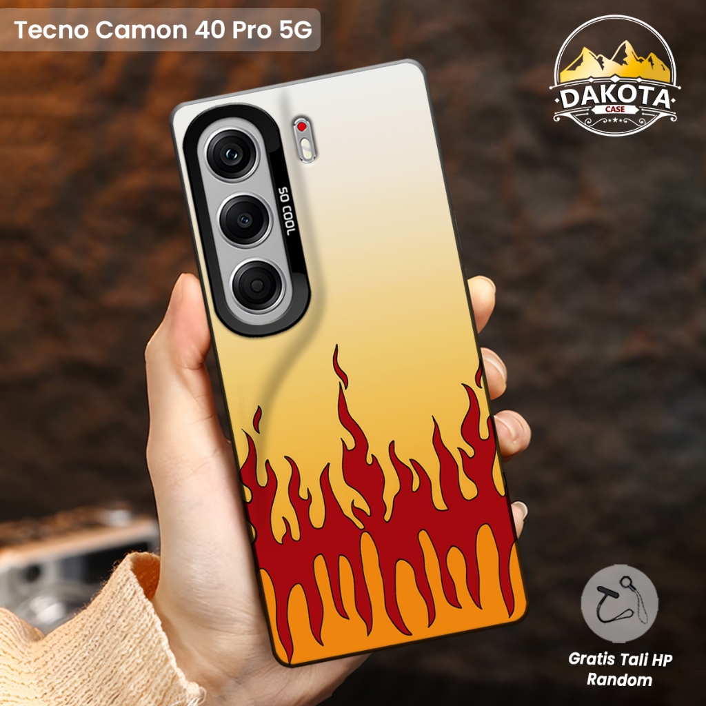เคส IMD Tecno Camon 40 4G / Camon 40 Pro 5G Motif Apii | Softcase Accessories IMD Hybrid Premium Tec