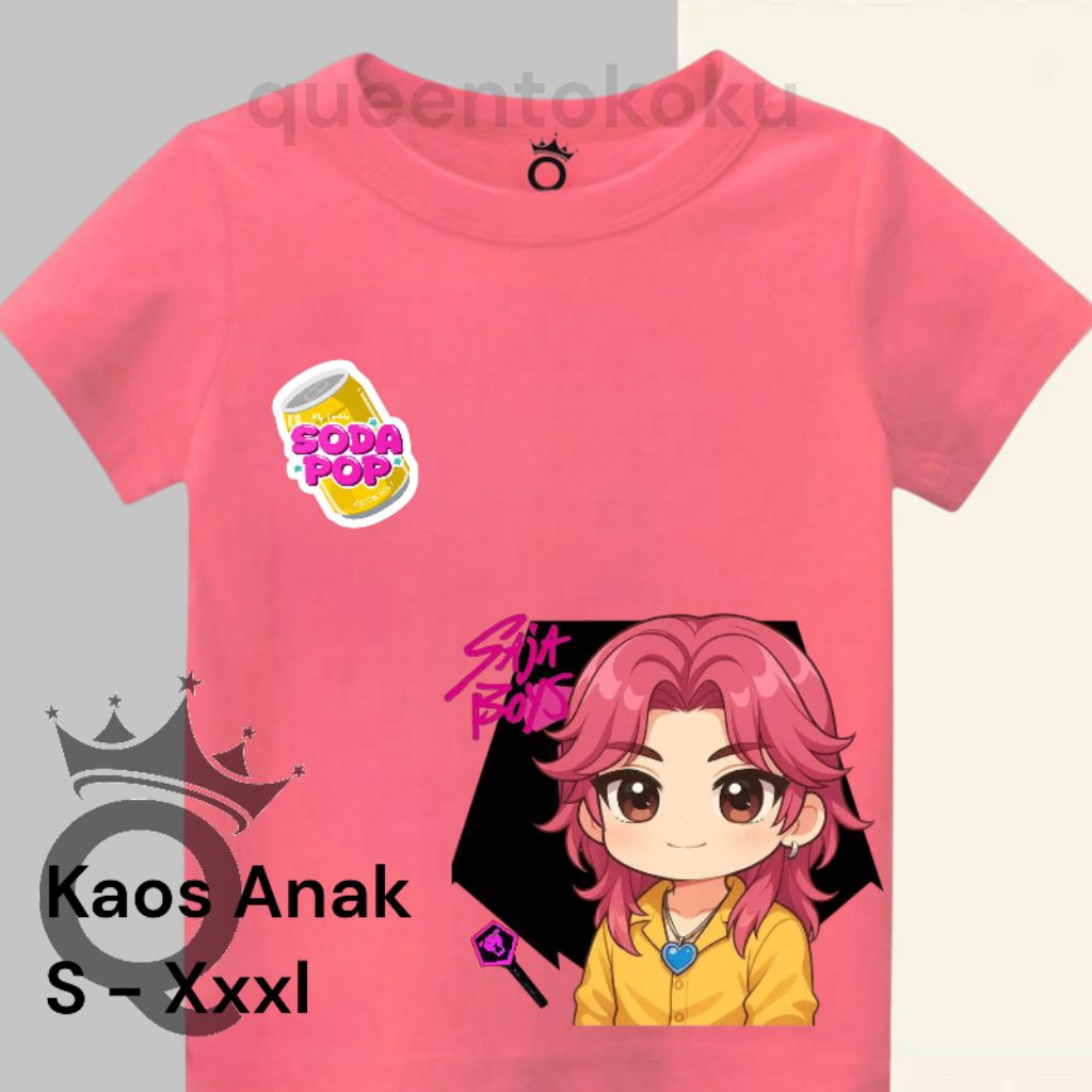 เสื้อผ้า KPOP ROMANCE Chibi sodaPOP LOGO