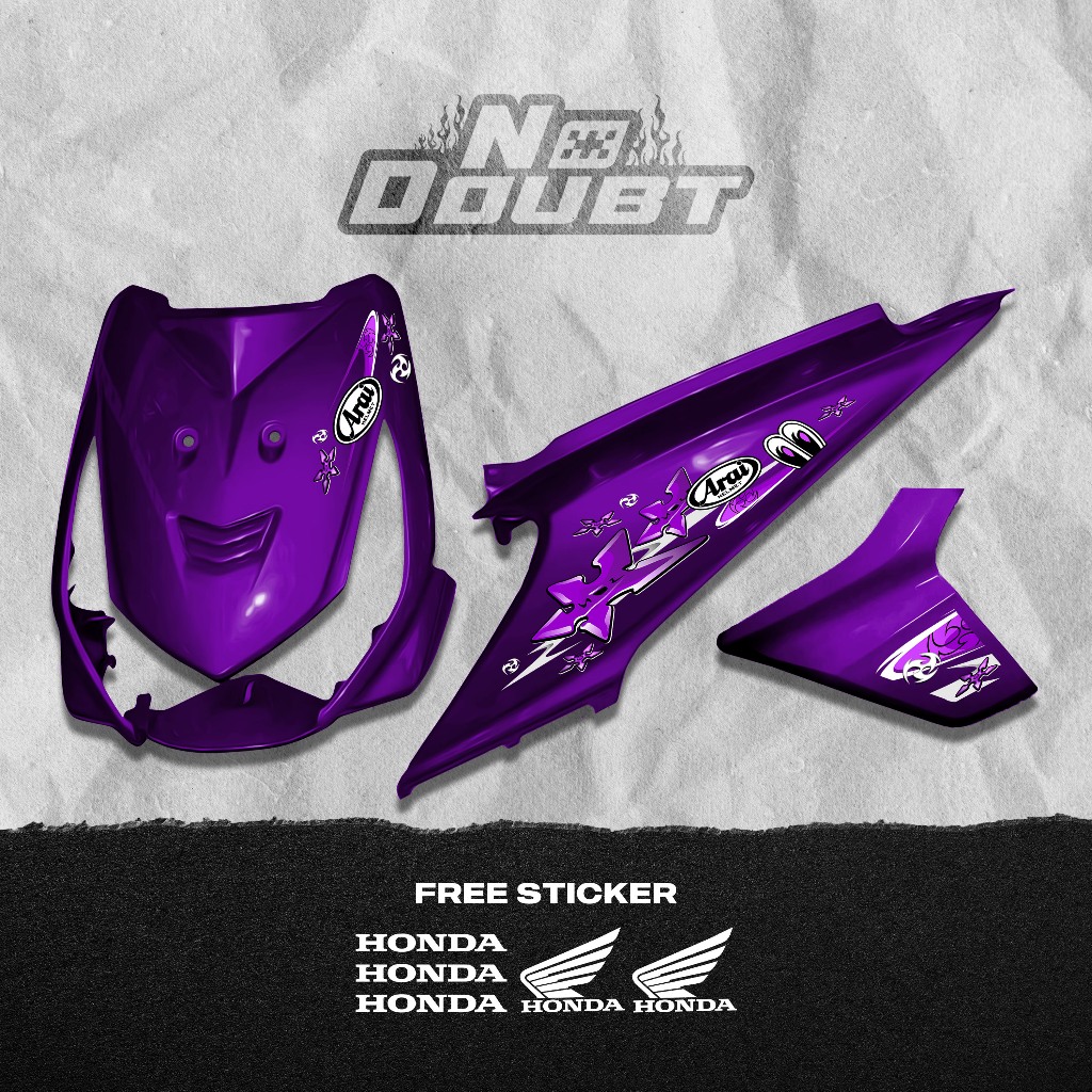 BEAT CARBON ARAI EYES STRIPENTING