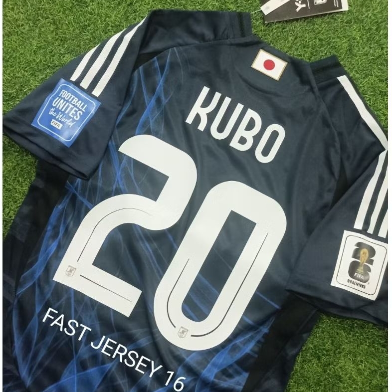 JAPANN JAPANG PI Player Issue Home PILDUN WC 2026 เสื้อฟุตบอล + Nameset + Patch