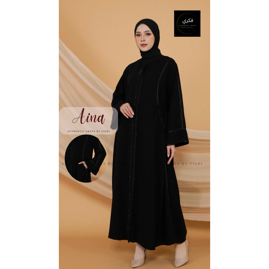 ชุดเดรส AINA Abaya โดย Viqri