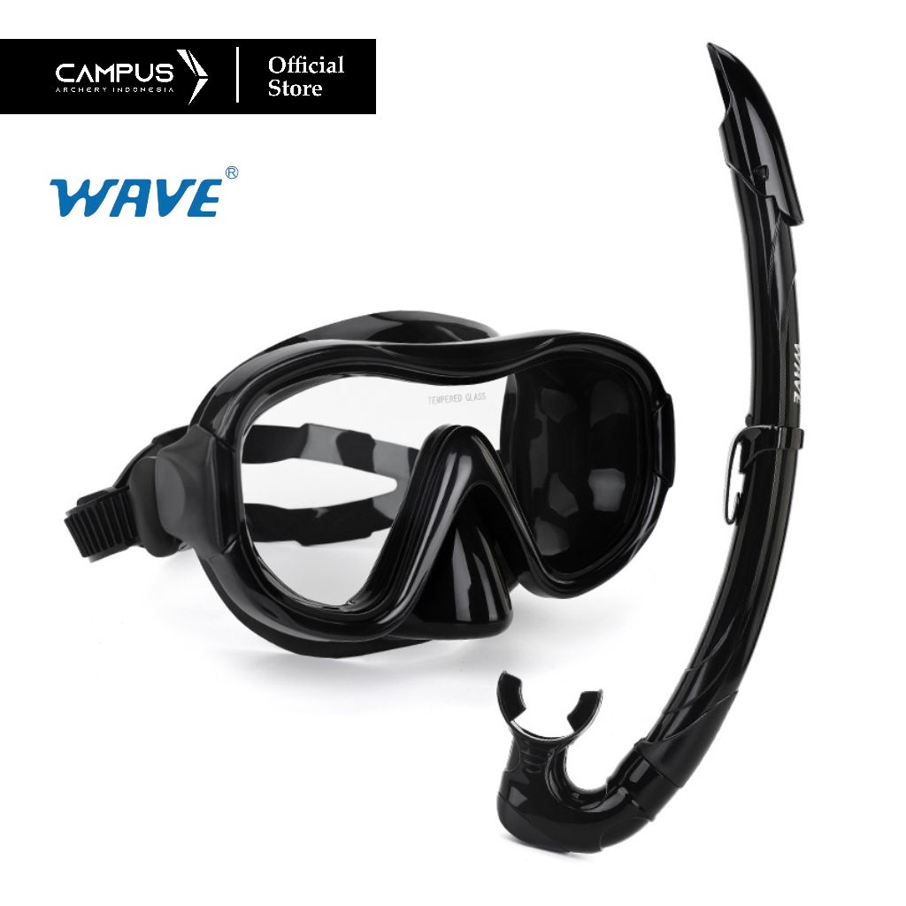 WAVE G1 Diving GLASSES Snorkel Scuba Diving One Set