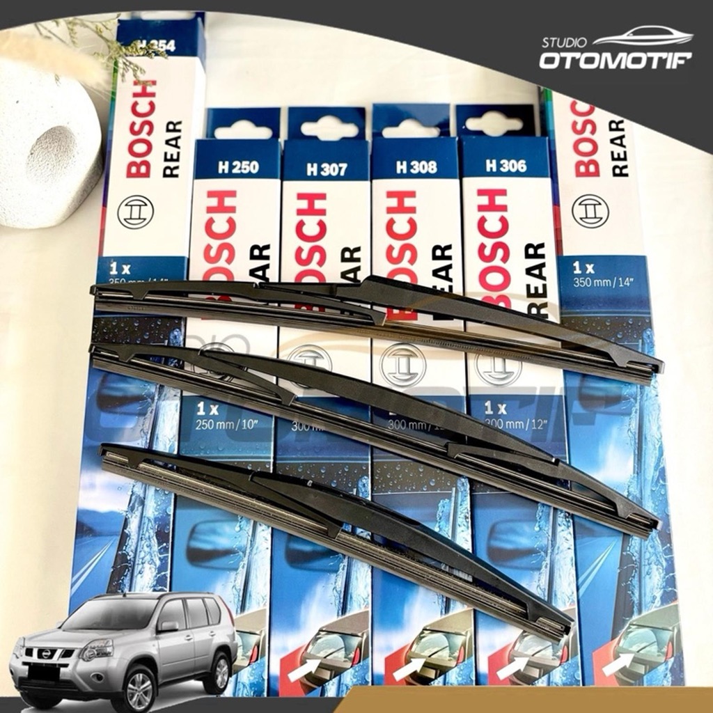 ที่ปัดน้ําฝนด้านหลัง XTRAIL T31 Gen2 2009-2013 BOSCH ที่ปัดน้ําฝนด้านหลังรถยนต์ ไม้กวาดกระจกรถยนต์ F