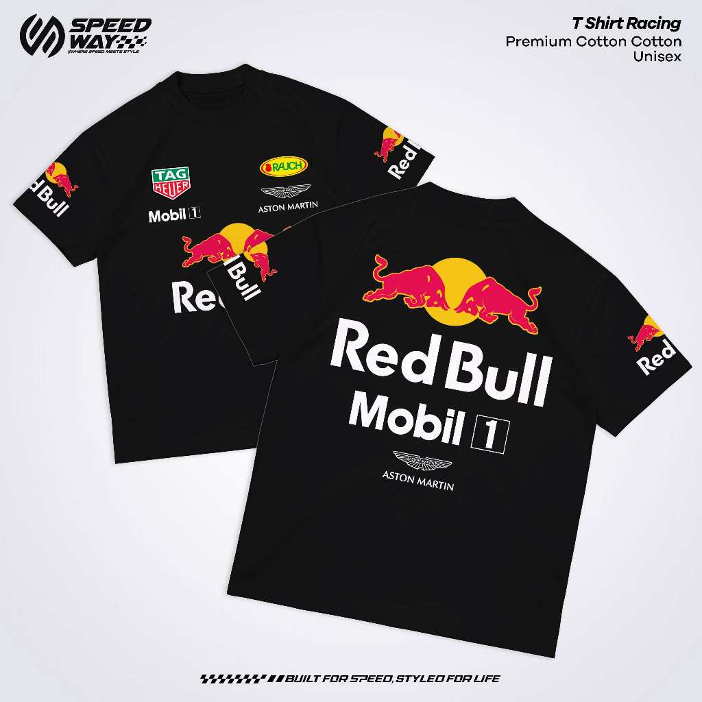 SPEEDWAY - Redbull Racing F1 Formula One Team x Aston Martin I Red Bull Racing Shirt SW-A9128