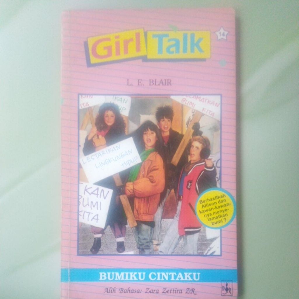 Girl Talk 14 Novel - My Earth My Love