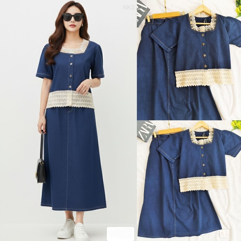 D5638 | ONE SET OF PREMIUM IMPORTED ชุดสตรี