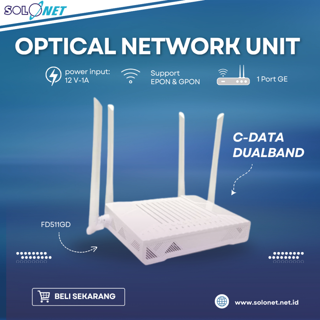 ONU C-DATA Dual Band FD511GD