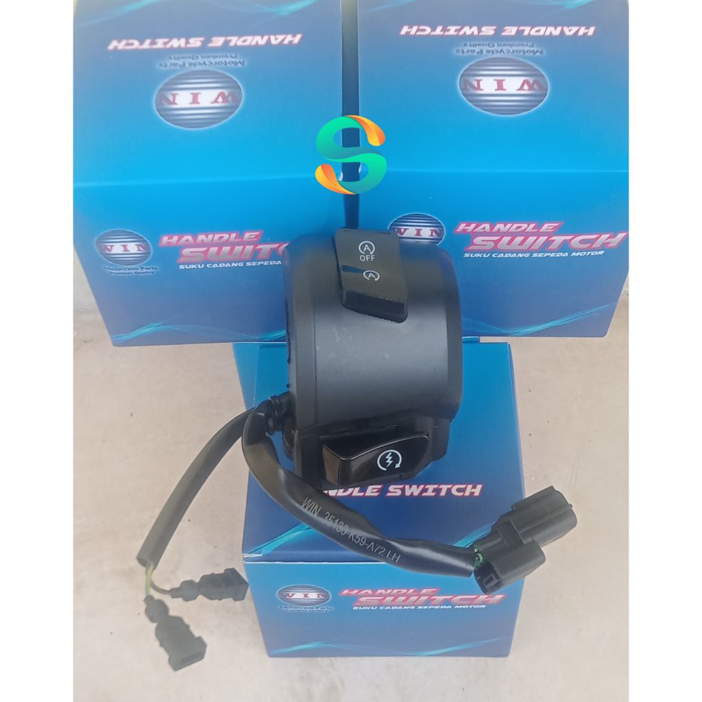 สวิตช์สตาร์ทขวา Vario 150 LED ใหม่ 2018 ถึง 2021 K59J "WIN"