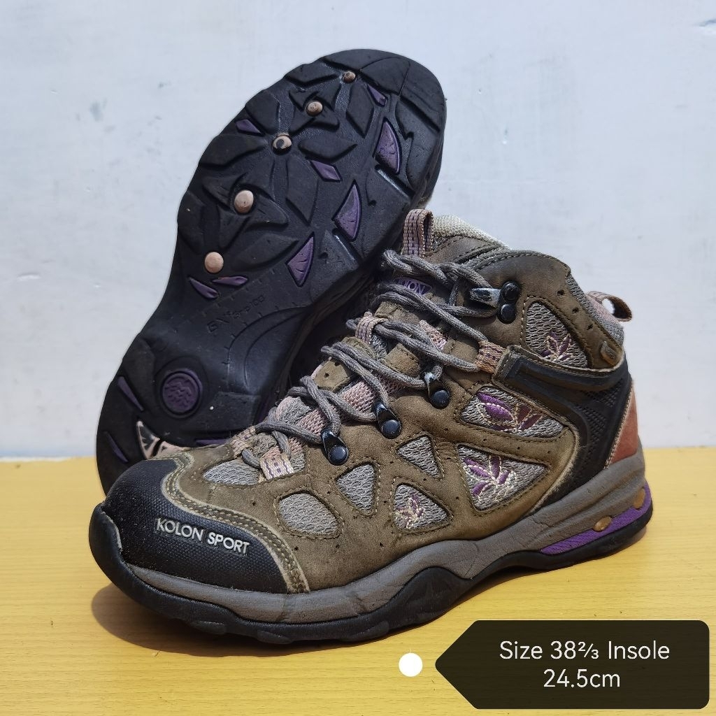 KOLON SPORT GTX MID 38.5 รองเท้าเดินป่ากลางแจ้ง