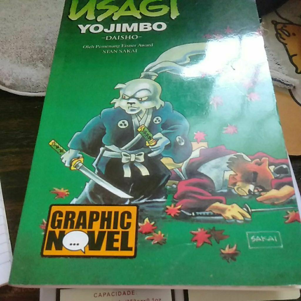 นวนิยายกราฟิก usagi yojimbo daisho