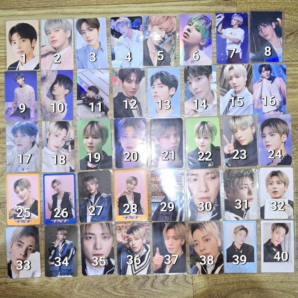 TAEHYUN TXT โฟโต้การ์ด