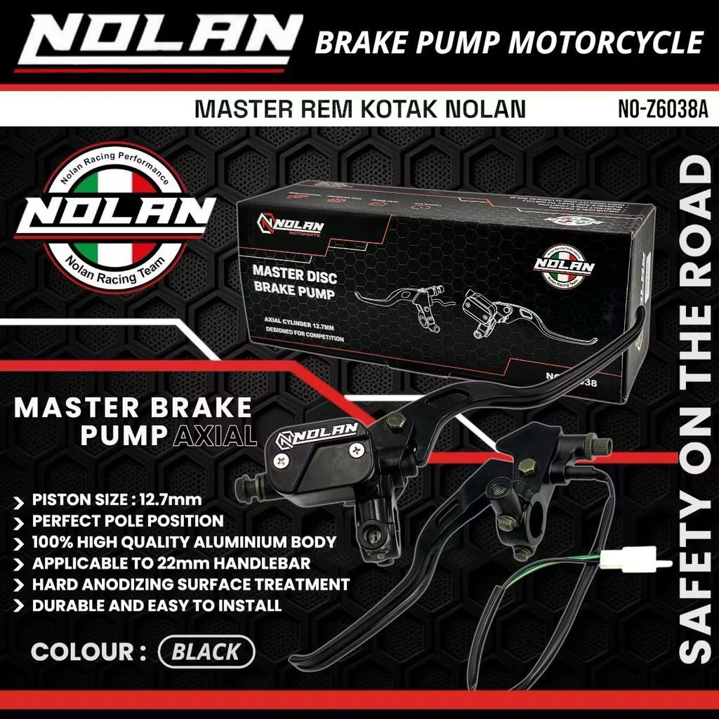 AXIAL BRAKE MASTER BOX NOLAN ชุดขวาเต็ม CNC Z6038A-NOLAN