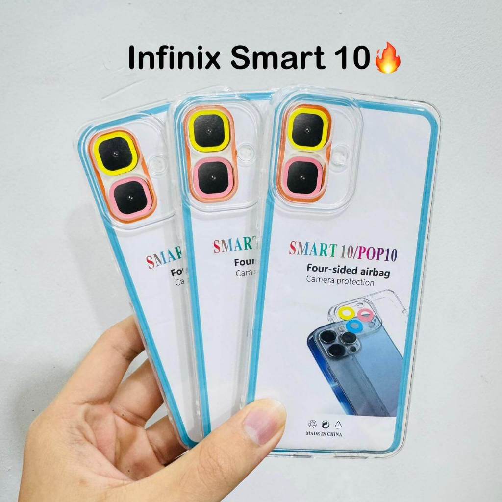CLEAR CASE BENING AIRBAG PROTECT CAMERA INFINIX H0T 30 HOT 30 PRO Play HOT 12Play HOT 60i 50i ร้อน 5