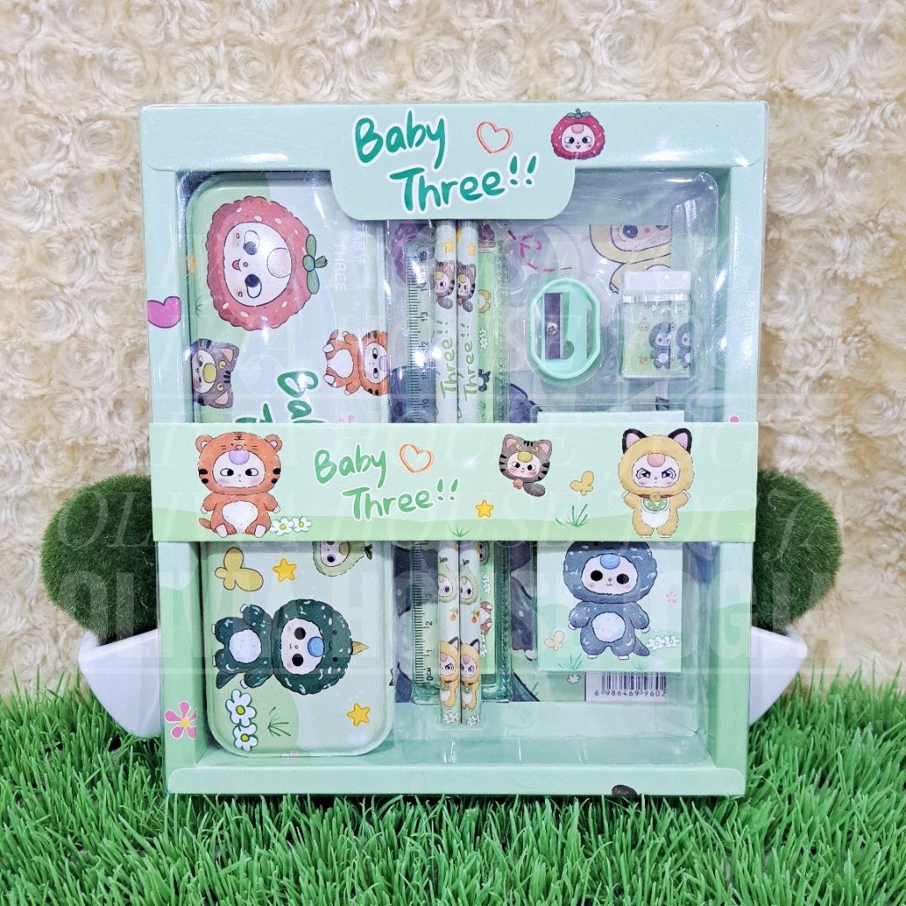 Baby Three Crayon Stationery Baby Three Crayon 6 ชิ้น