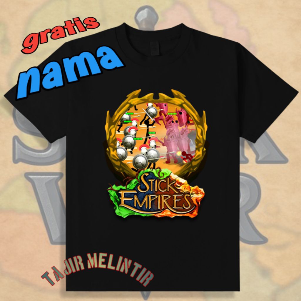 เสื้อยืดสําหรับเด็กอายุ 5 ปี เกม Stick War legacy