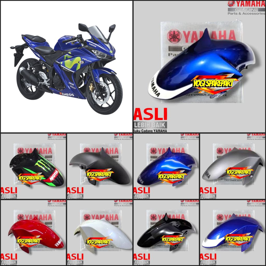 Yamaha R25 Old V1 บังโคลนหน้าเดิม 1WD-XF151