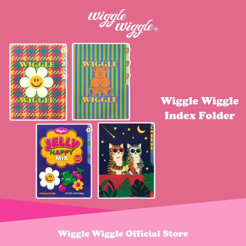 Wiggle Wiggle Index File Folder Document Keeper Map File Folder Cute Korean