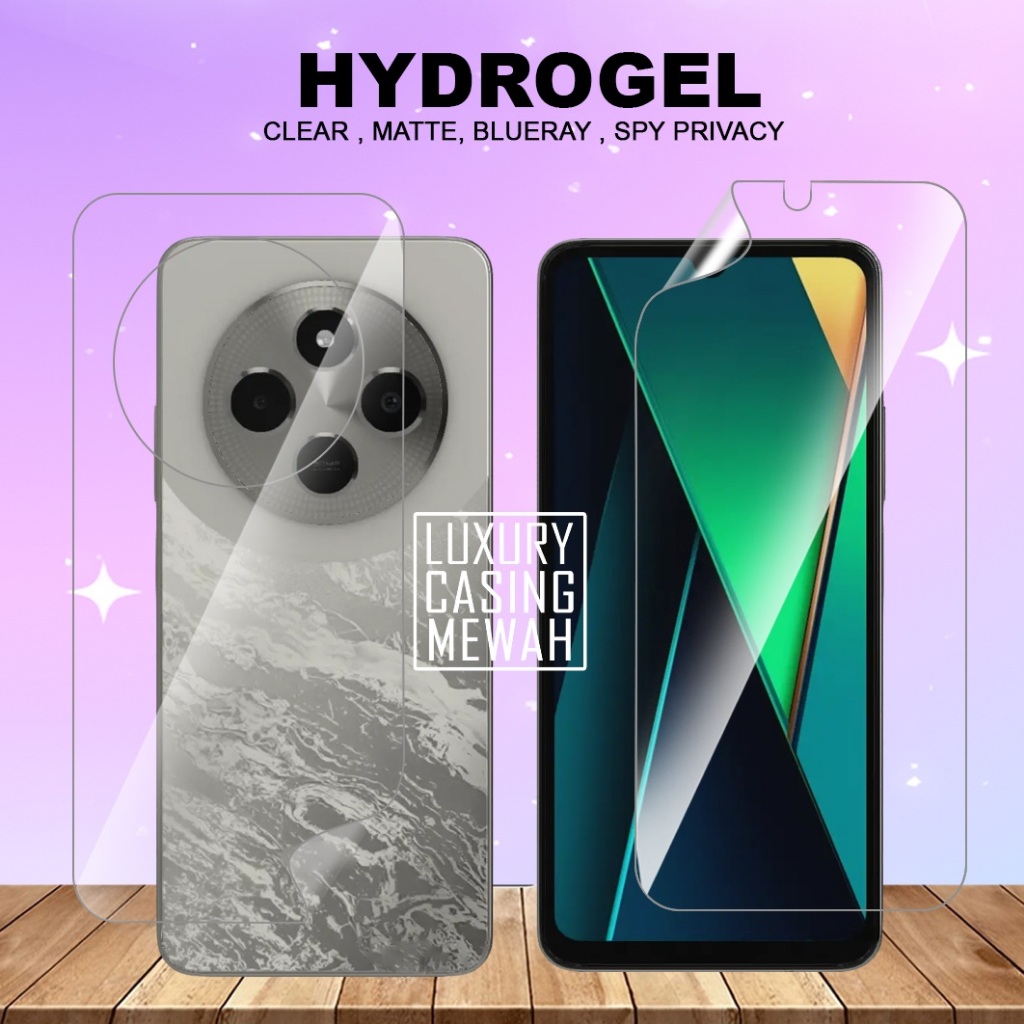 Anti-scratch Hydrogel Poco C85 Poco C75 Poco C71 Poco C65 Poco C40 Poco F1 Poco F2 Pro Poco F3 Poco 