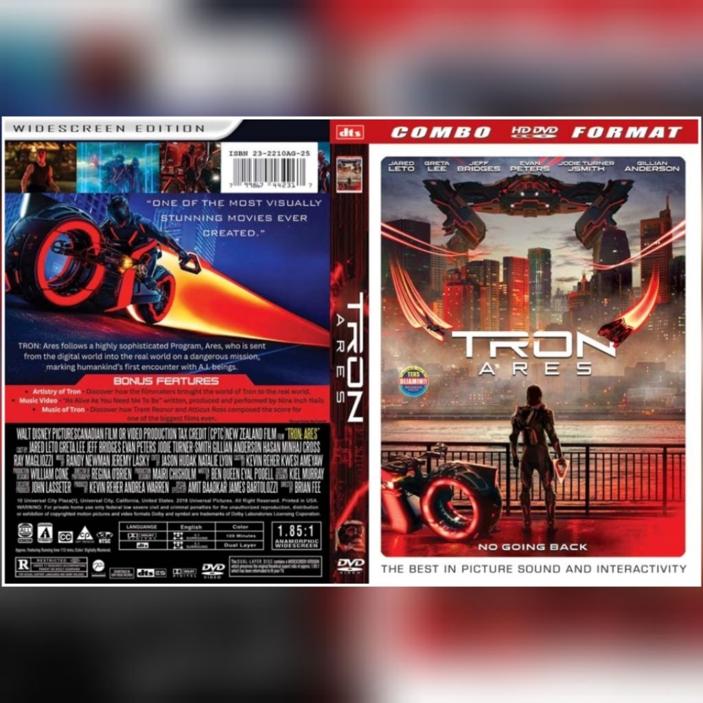 TRON ARES Action Film Cassette - 2025