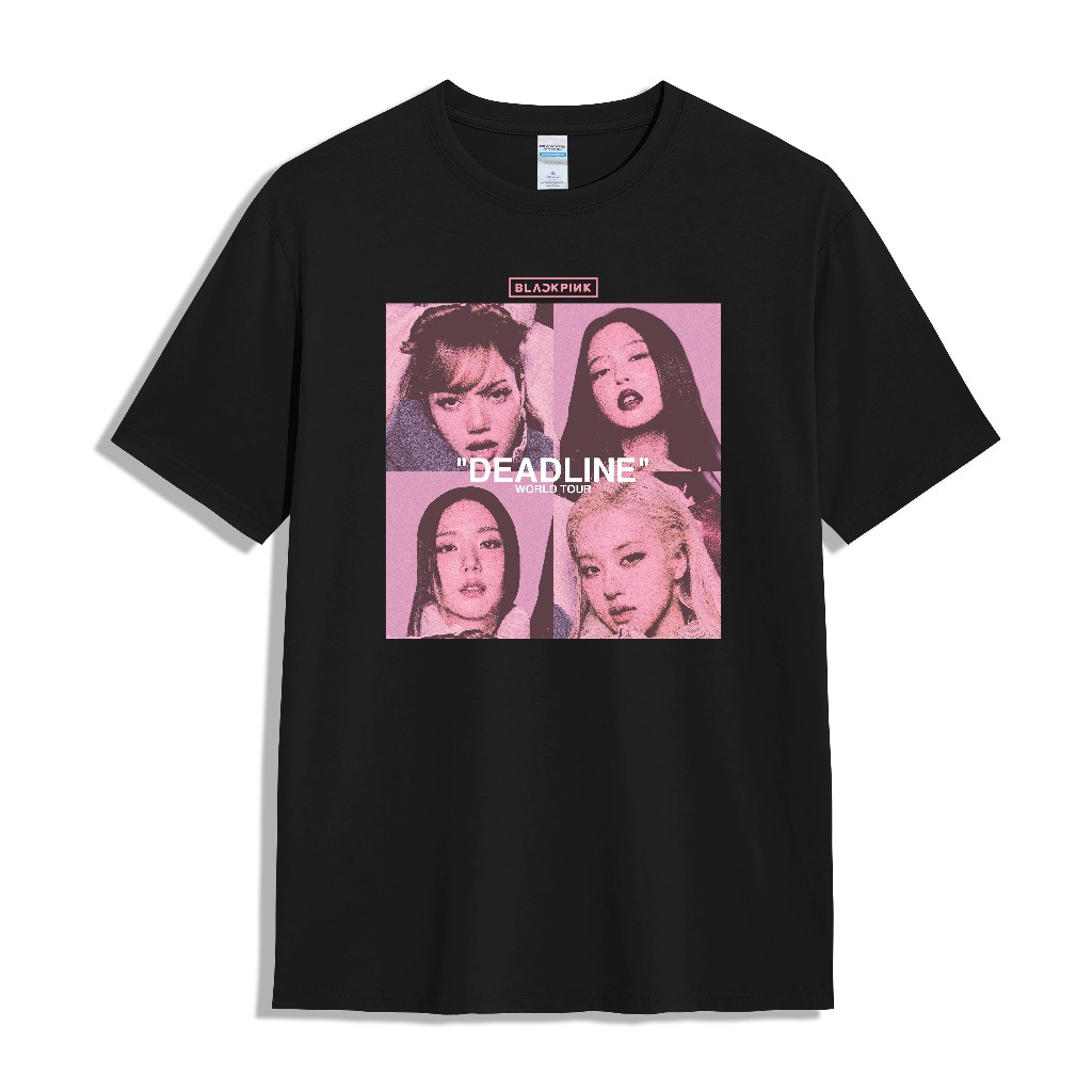 เสื้อยืดปกติ Blackpink - Deadline World Tour
