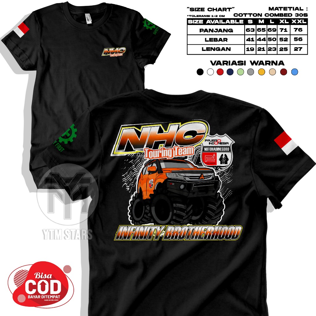 KATUN NHC Touring Team เสื้อยืดผู้ชาย | เสื้อยืด Distro สําหรับผู้ชายเท่ๆ | เสื้อยืดผู้ชายและผู้หญิง