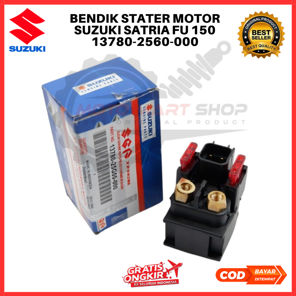 Suzuki Satria FU 150 Starter Starter / Suzuki Satria FU 150 Starter Starter - 13780-2560-000