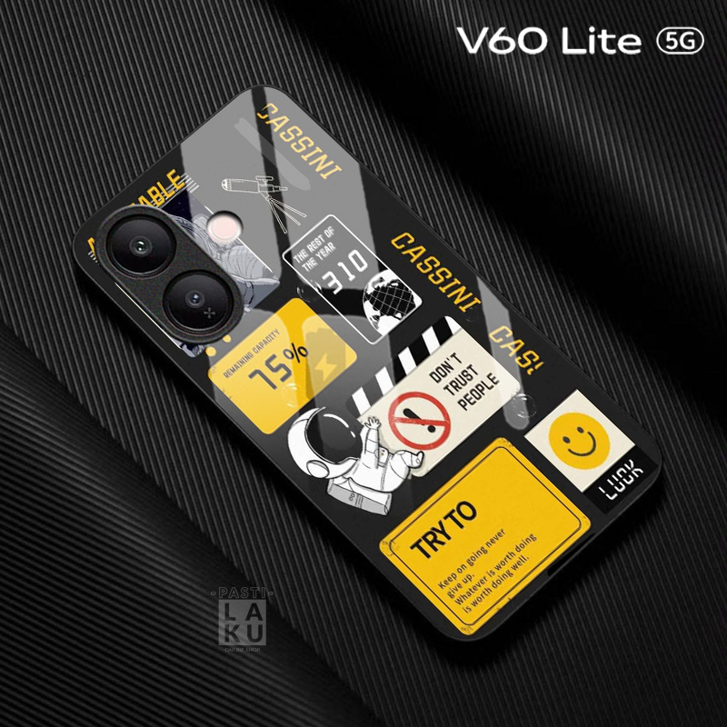 เคสกระจก Vivo V60 Lite 5G ใหม่ล่าสุด [SF176] ร้าน Pastilaku