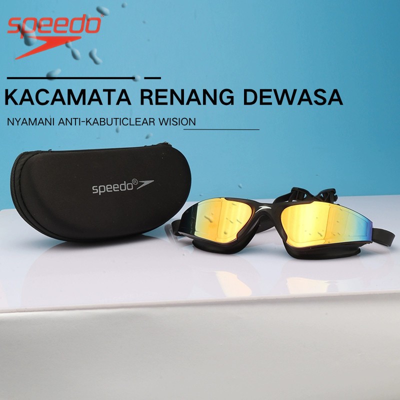 Speedo Goggles Biofuse2.0 แว่นตาว่ายน้ําสําหรับผู้ใหญ่ Anti Fog & UV HD Clear Vision Comfy Fit