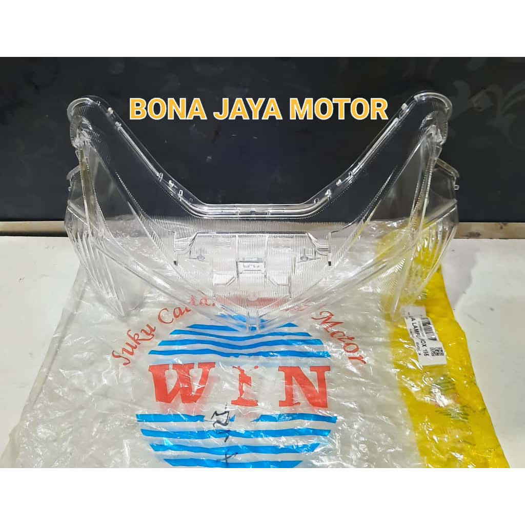 AEROX 155 ไฟหน้ายี่ห้อ WIN MICA (กระจก)