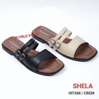 Sandal Teplek Wanita Model Kekinian // Sandal Flat Wanita Pijakan Super Empuk Terbaru // Sandal Flat Slop Slip On Korean Style 2025