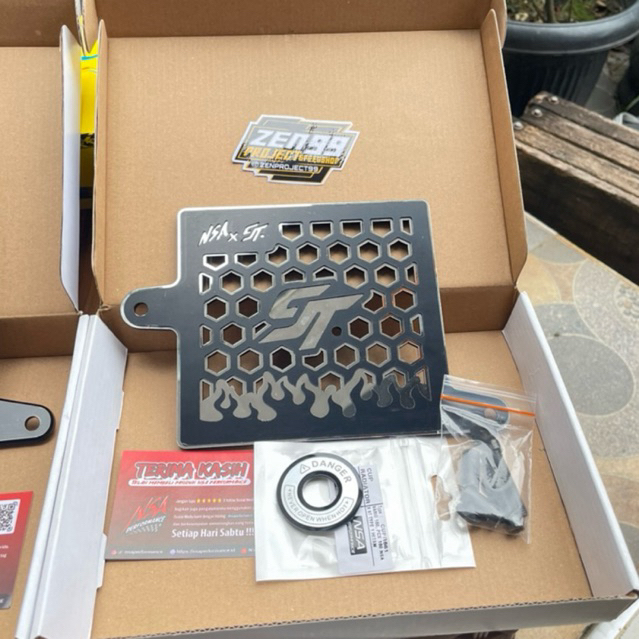 ฝาครอบหม้อน้ํา VARIO 160 PCX160 STYLO ฝาครอบหม้อน้ํา NSA PERFORMANCE อุปกรณ์เสริมรถจักรยานยนต์