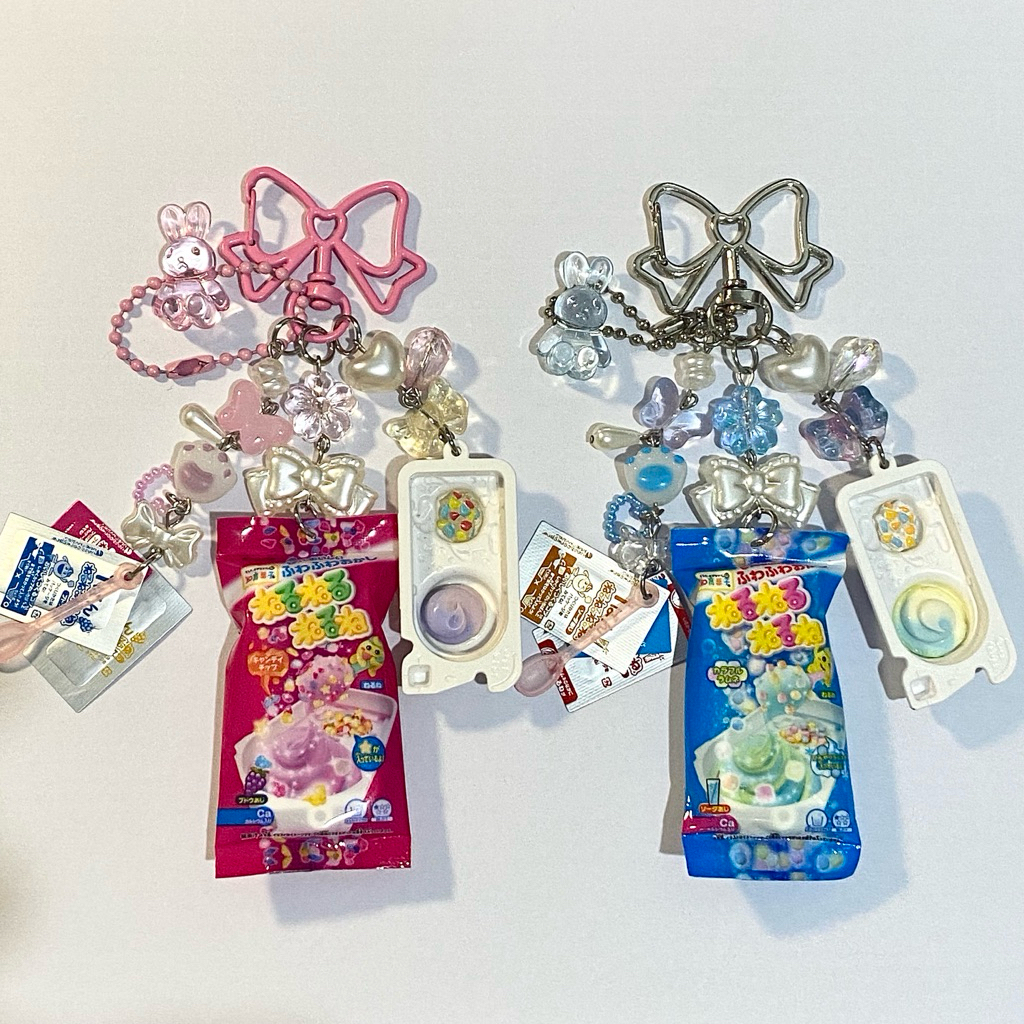 Nerunerune candy grape ตั๋วญี่ปุ่น พวงกุญแจลูกปัด