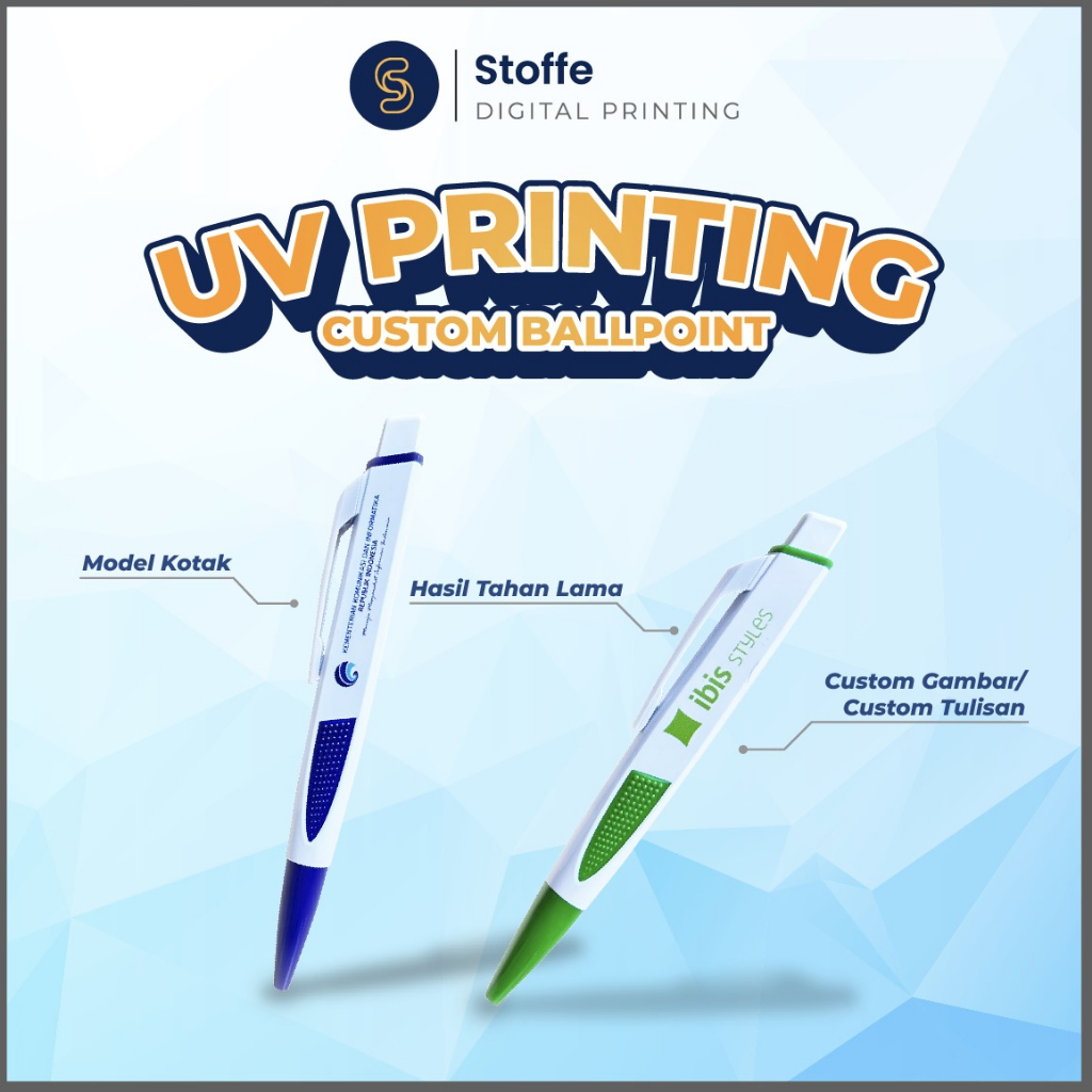 ปากกา UV แบบกําหนดเองไม่ใช่หน้าจอพิมพ์ปากกาแบนปากกาของที่ระลึกปากกาลูกลื่นปากกาลูกลื่นปากกาลูกลื่น S