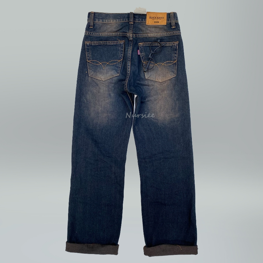Ravens Original Baggy Jeans สําหรับผู้ชาย
