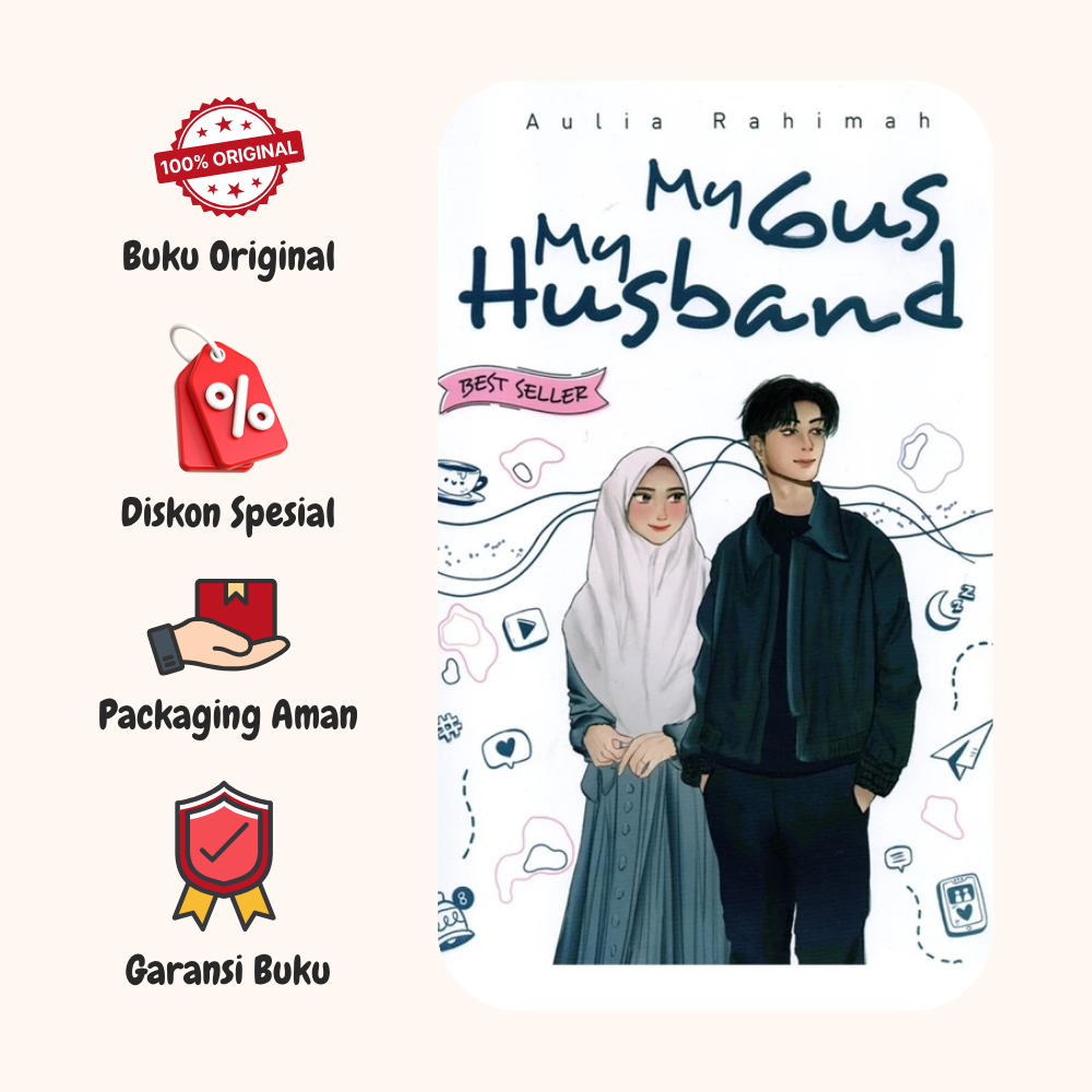 MY GUS MY HUSBAND NOVEL BOOK - AULIA RAHIMAH - หนังสือ CLOUD - ต้นฉบับ
