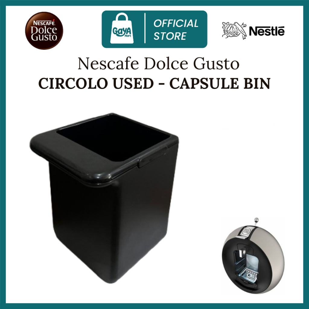 Circolo Capsule Bin/Capsule ถังขยะ อุปกรณ์เสริมดั้งเดิม Nescafe Dolce Gusto