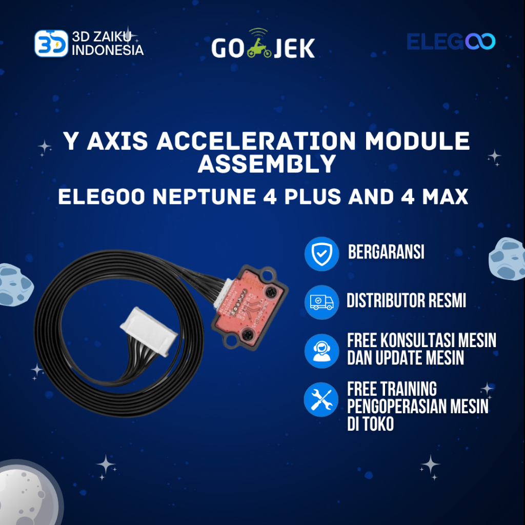 ต้นฉบับ ELEGOO Neptune 4 Plus และ Neptune 4 MAX Y แกน Acceleration โมดูลประกอบ
