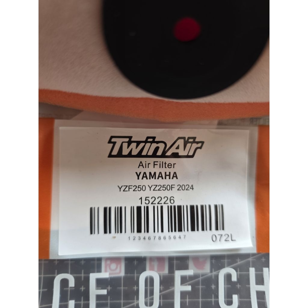 YAMAHA YZF250/YZF250F 2024 โฟมกรองอากาศรถจักรยานยนต์