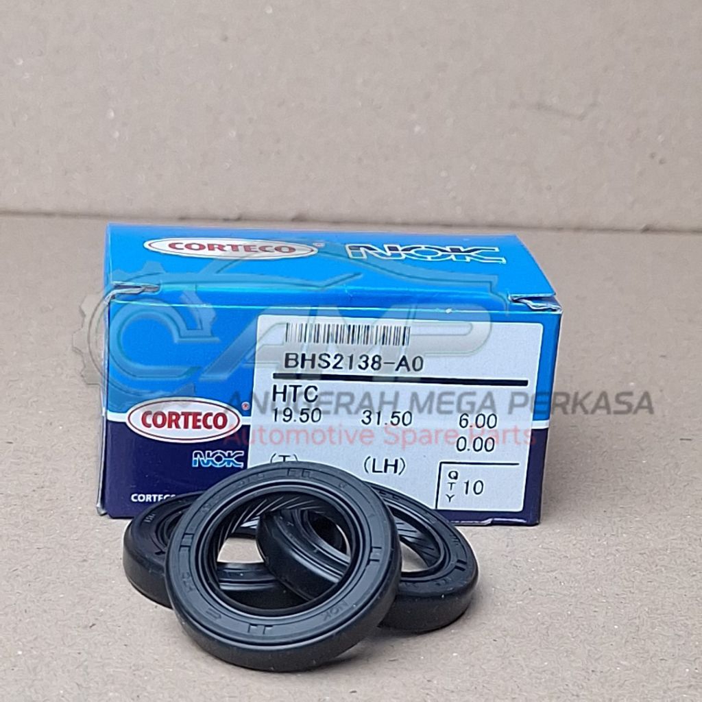 (1 แพ็ค / 10 เมล็ด) HTC 19.5 x 31.5 x 6 NOK CORTECO SEAL KRUK AS LEFT { GENIO BEAT K0J KOJ }