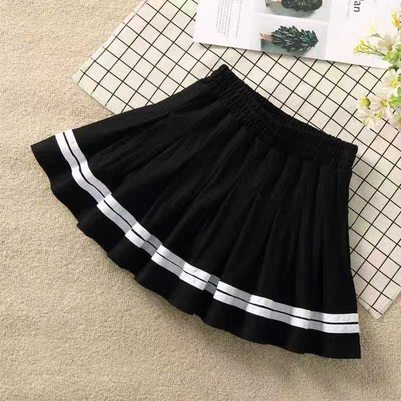 STRIPE SHORT SKIRT 6383 / TENNIS SHORT SKIRT / กระโปรงสตรี